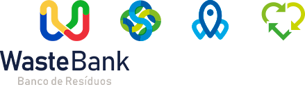 Logo da Wastebank - banco de resíduos